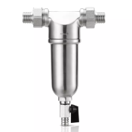 Магистральный фильтр для воды WhiteWater МФ-1/2 нерж (нержавеющая сталь) Магистральный фильтр для воды WhiteWater МФ-1/2 нерж (нержавеющая сталь)